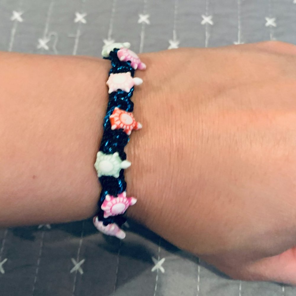 🐢 Turtle Wishing Anklet NWOT
